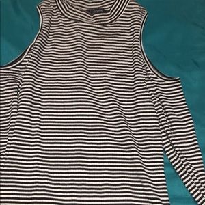 Striped, long sleeve shirt